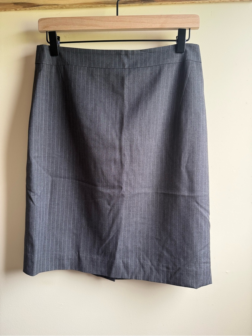L.K. Bennett London Pin Strip Skirt